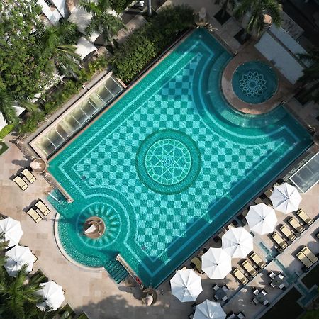 The Imperial, New Delhi Hotel Exterior photo Aerial view of the pool at the Four Seasons Hotel, Bangkok